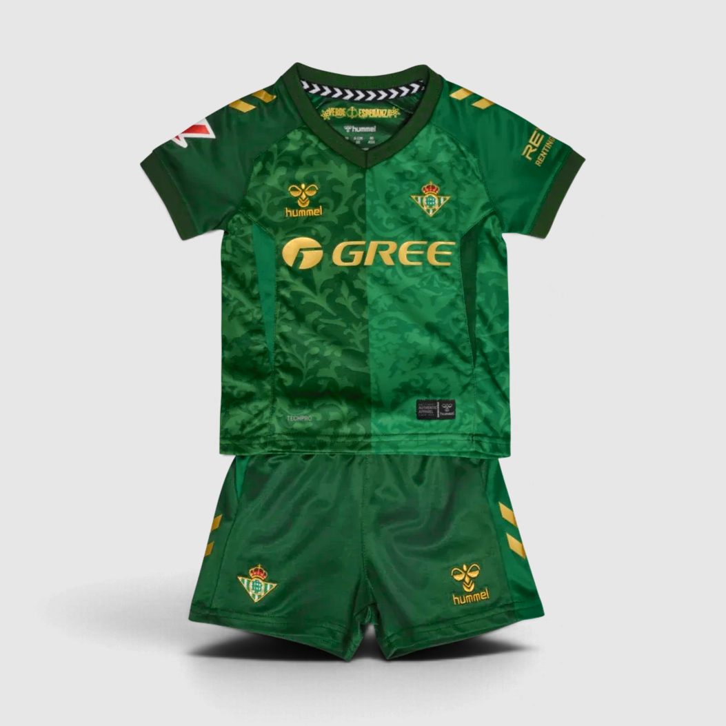 Away 26/27 Kids Shirt Kit - Front