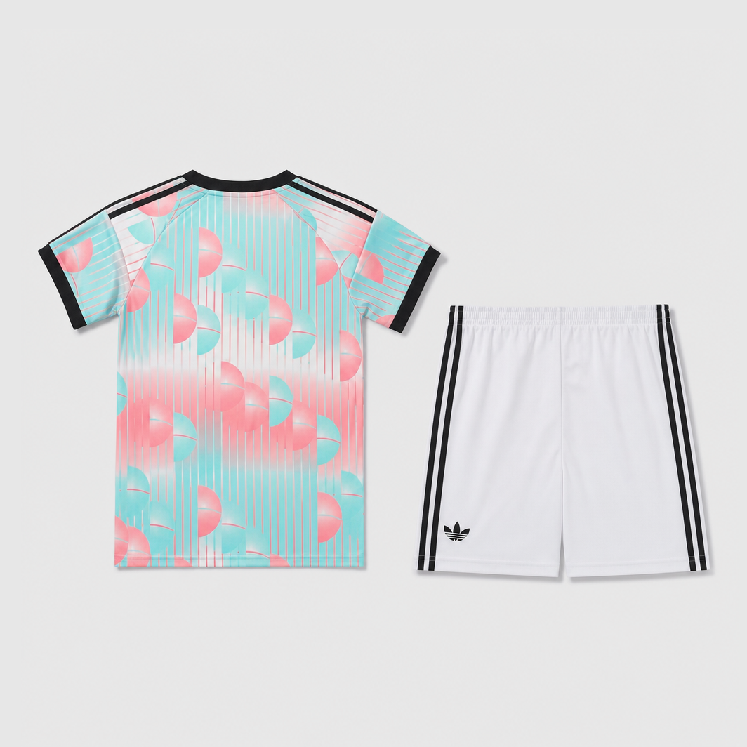 Away 26/27 Kids Shirt Kit - Back