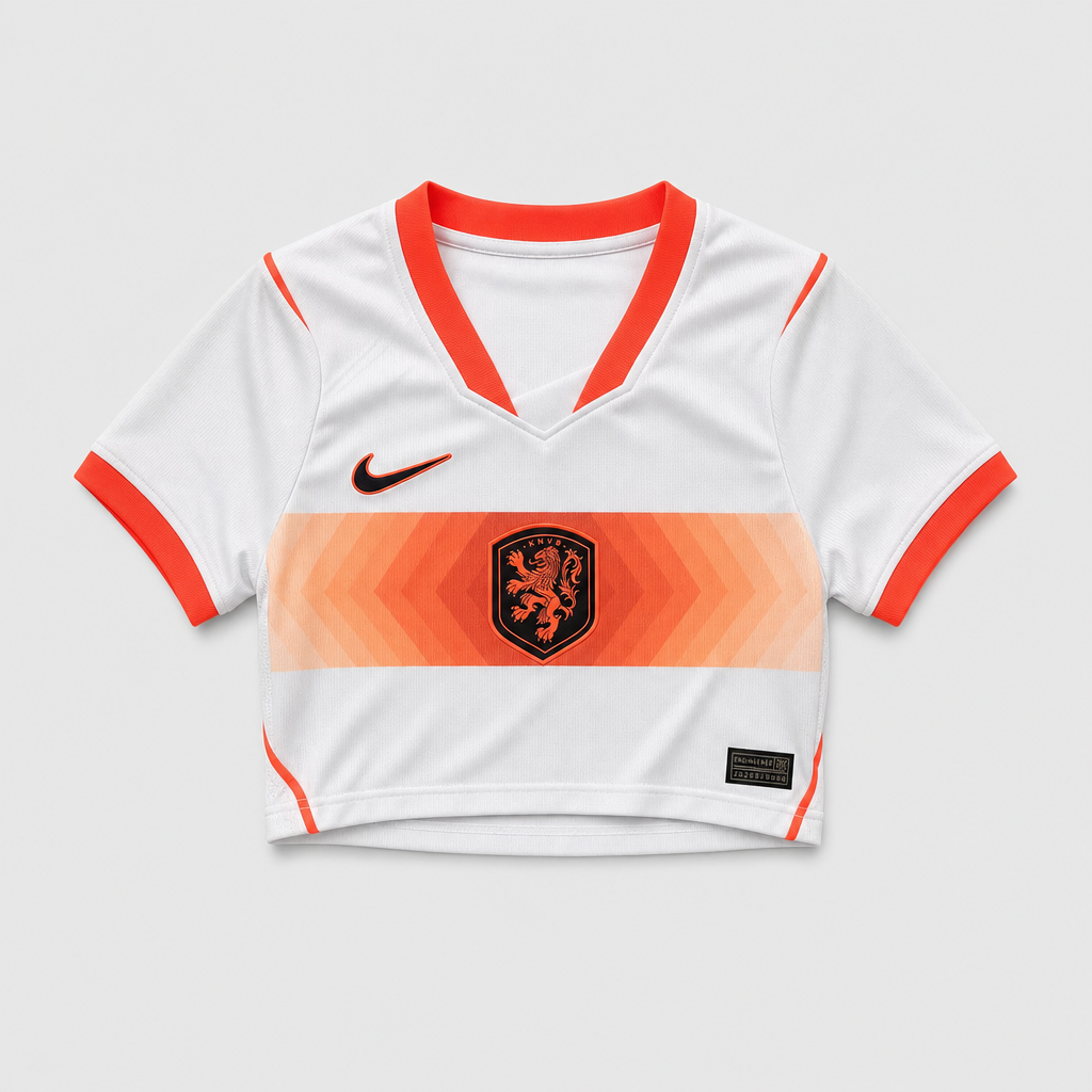 Away 26/27 Women's Crop Shirt - Front