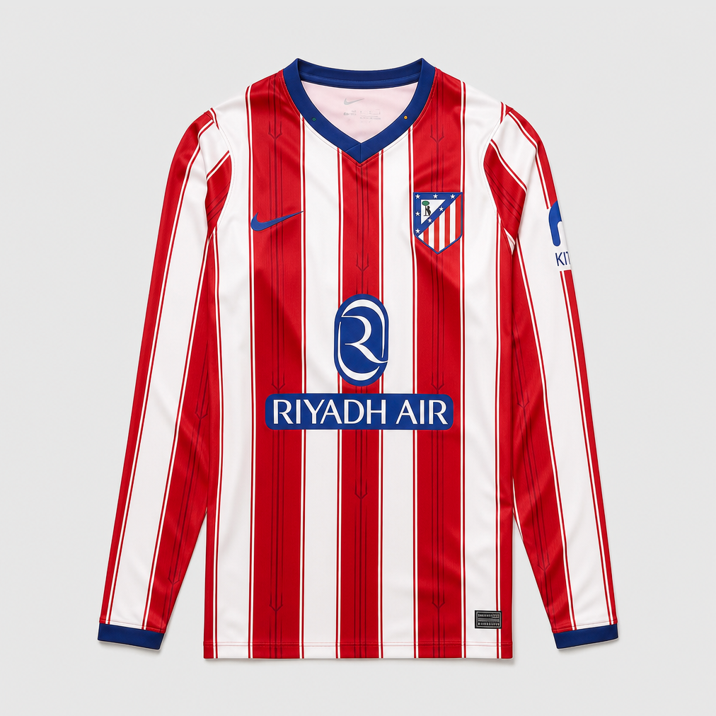 Home 26/27 Men’s Long Sleeve Shirt - Front