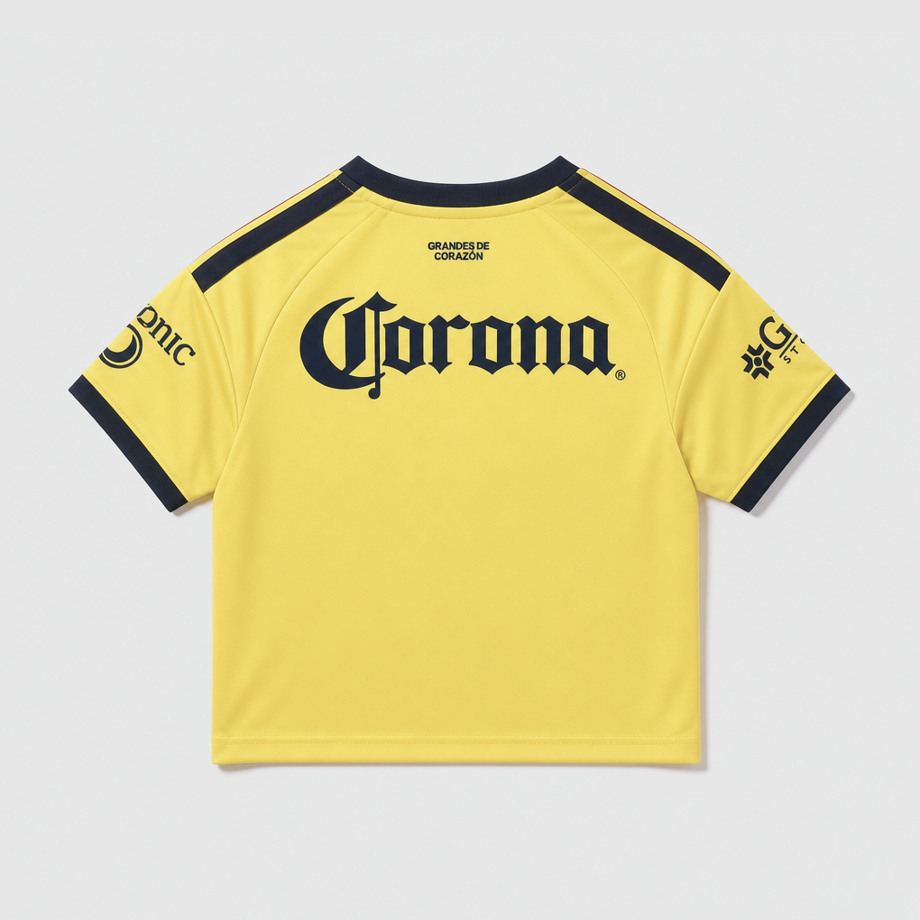 Home 26/27 Women's Crop Shirt - Back