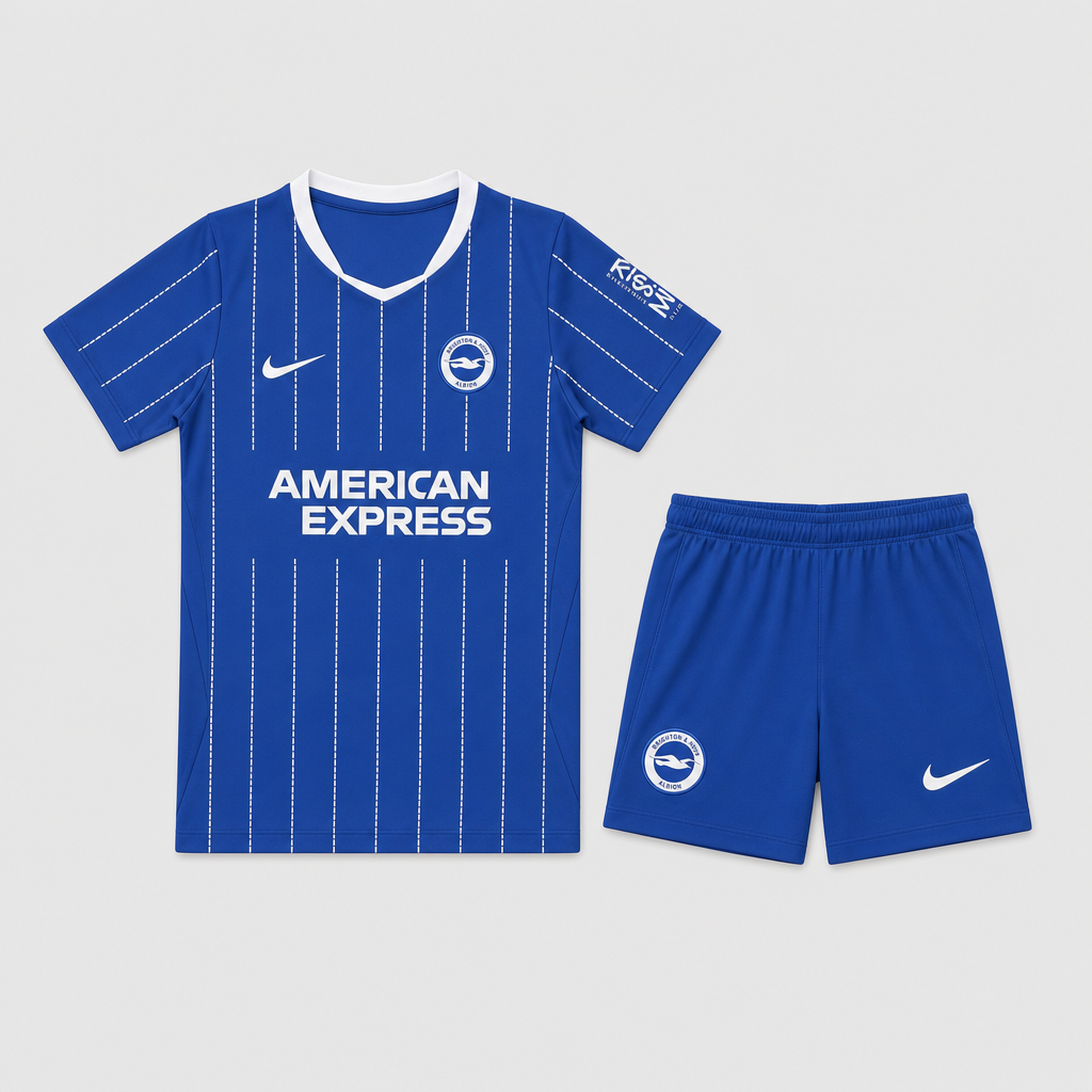 Home 26/27 Kids Shirt Kit - Front