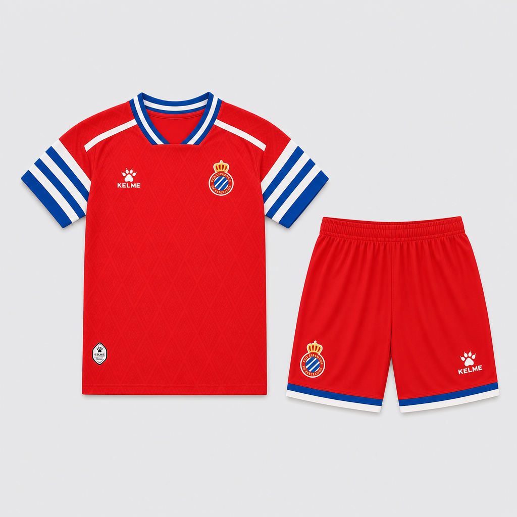 Away 26/27 Kids Shirt Kit - Front