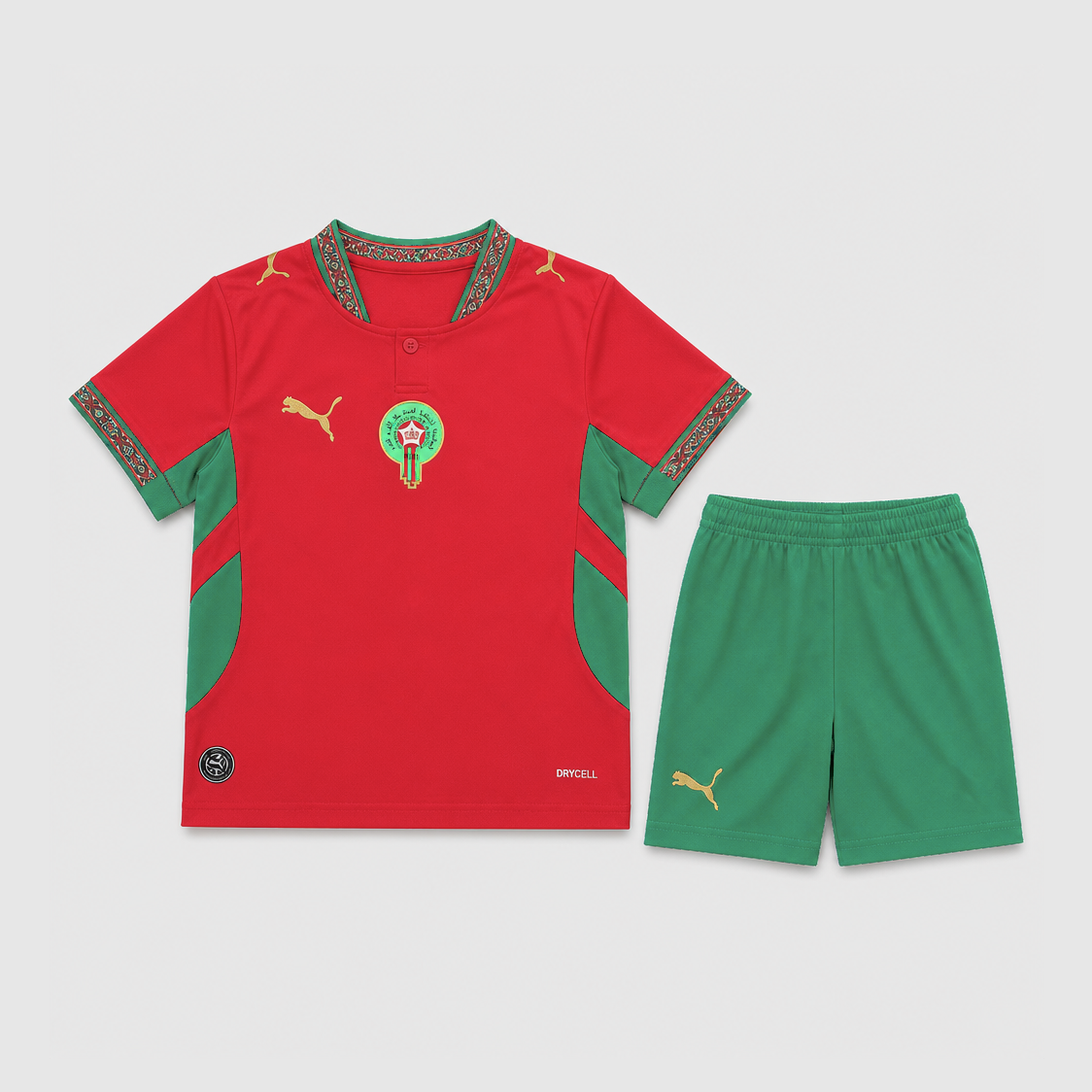 Home 26/27 Kids Shirt Kit - Front