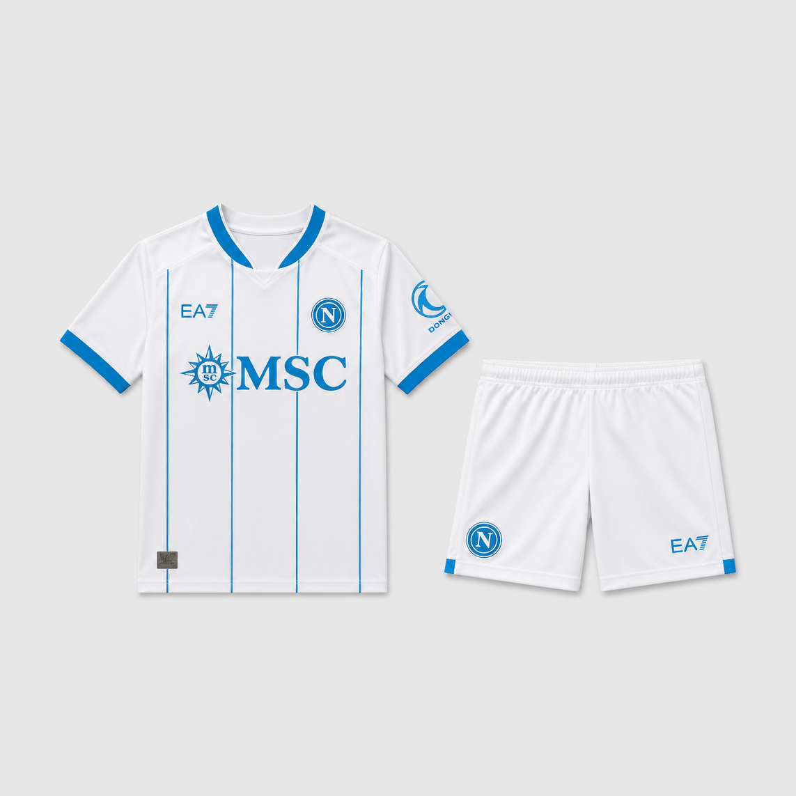 Away 26/27 Kids Shirt Kit - Front