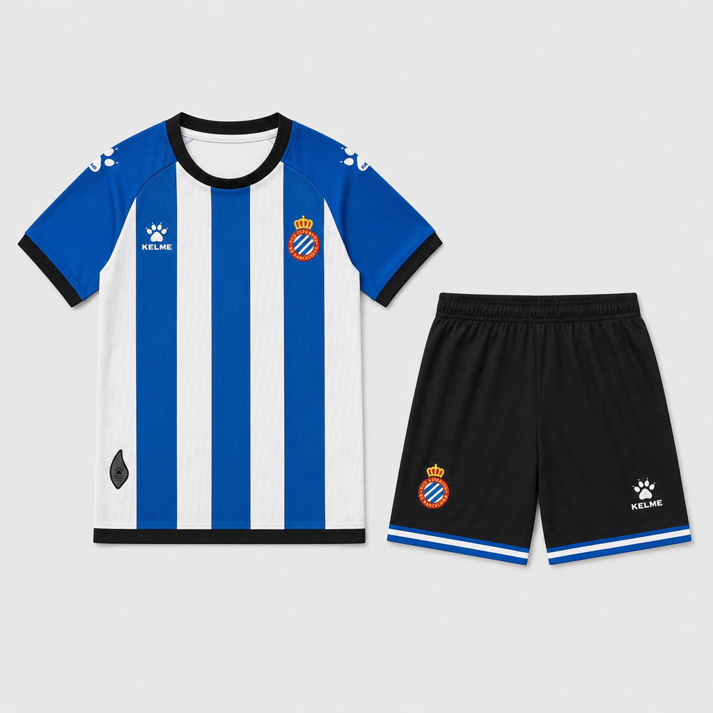 Home 26/27 Kids Shirt Kit - Front