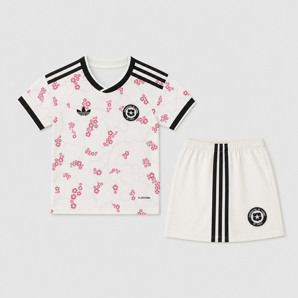 Away 26/27 Kids Shirt Kit - Front