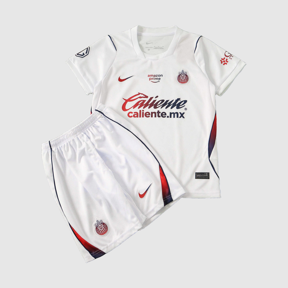 Away 26/27 Kids Shirt Kit - Front
