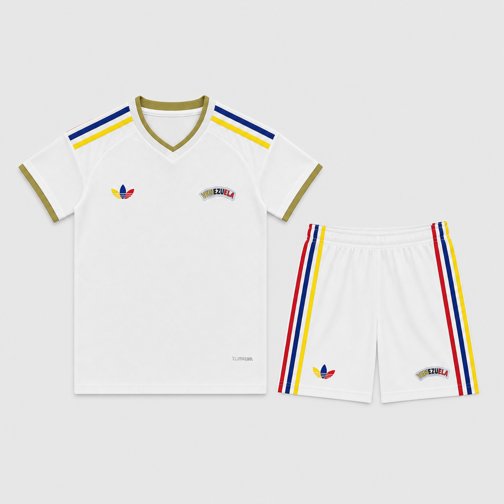 Away 26/27 Kids Shirt Kit - Front