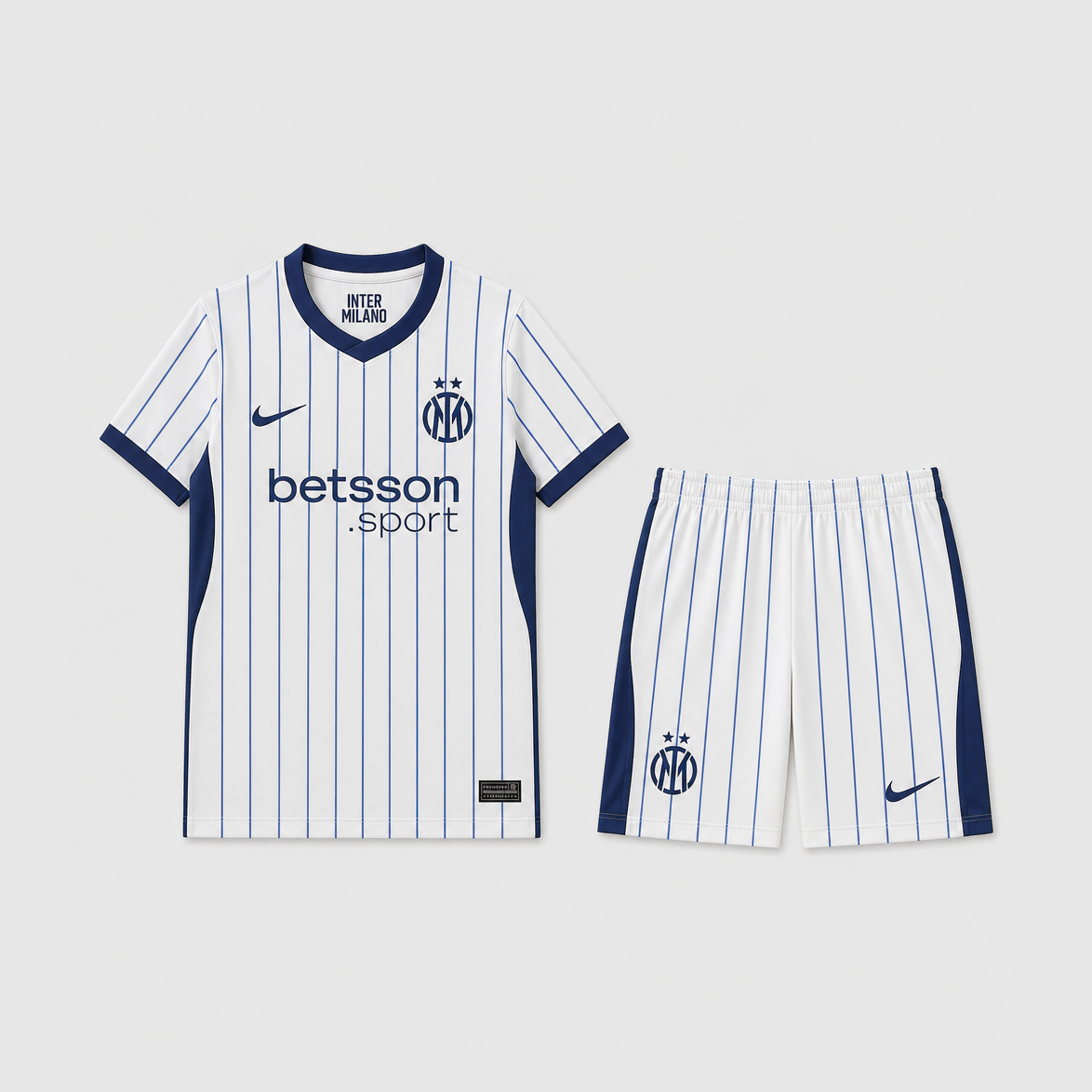 Away 26/27 Kids Shirt Kit - Front
