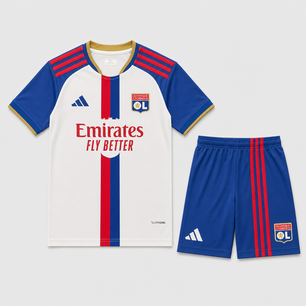 Home 26/27 Kids Shirt Kit - Front