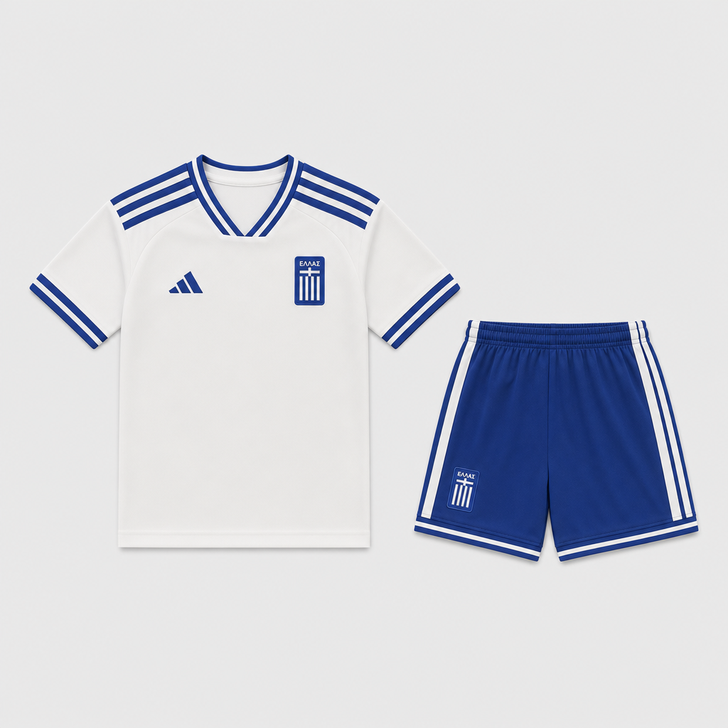 Home 26/27 Kids Shirt Kit - Front