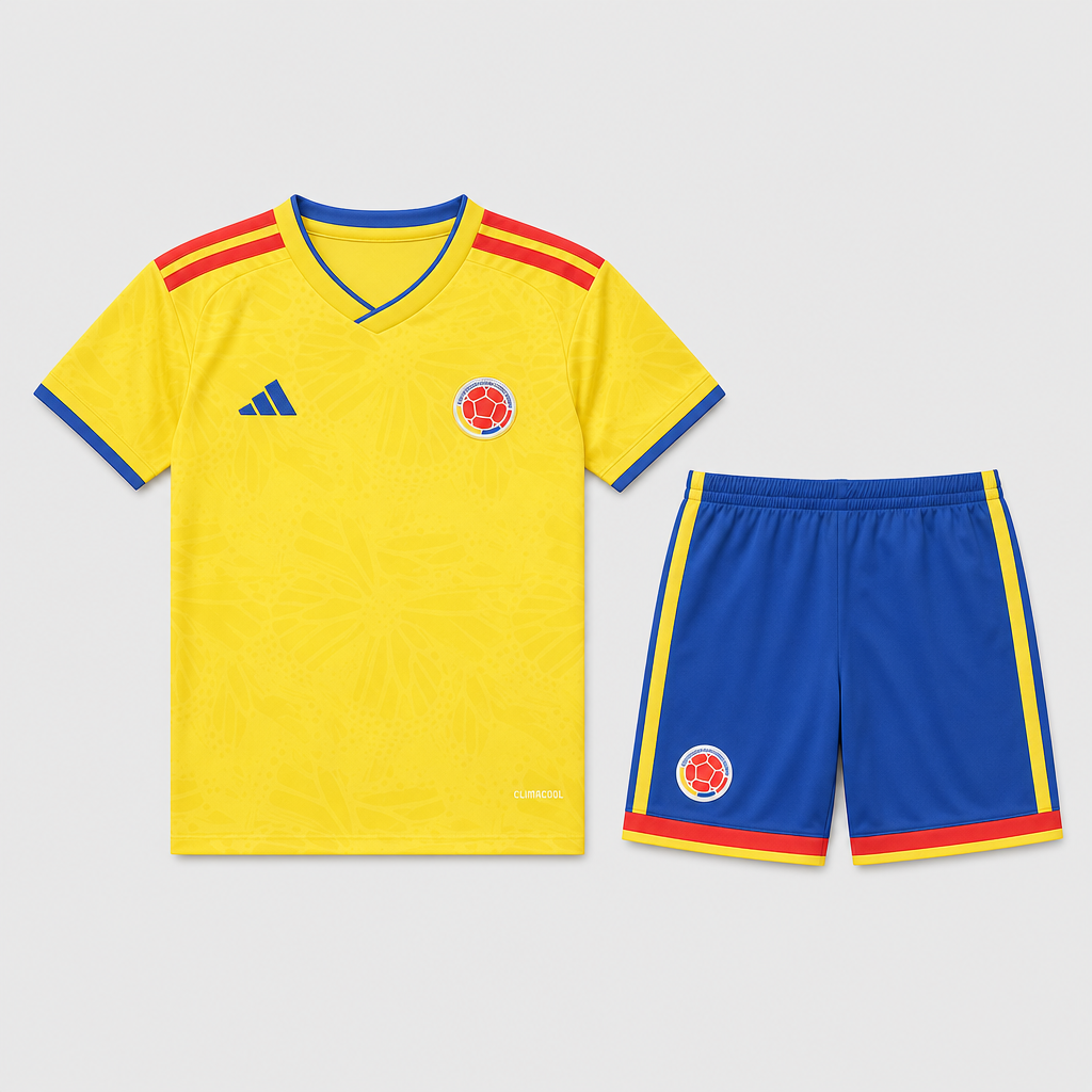 Home 26/27 Kids Shirt Kit - Front