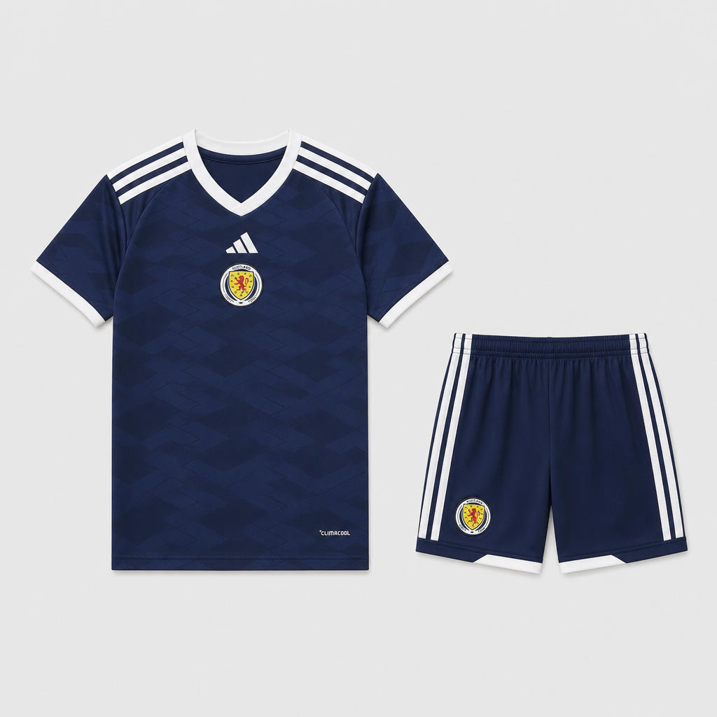 Home 26/27 Kids Shirt Kit - Front