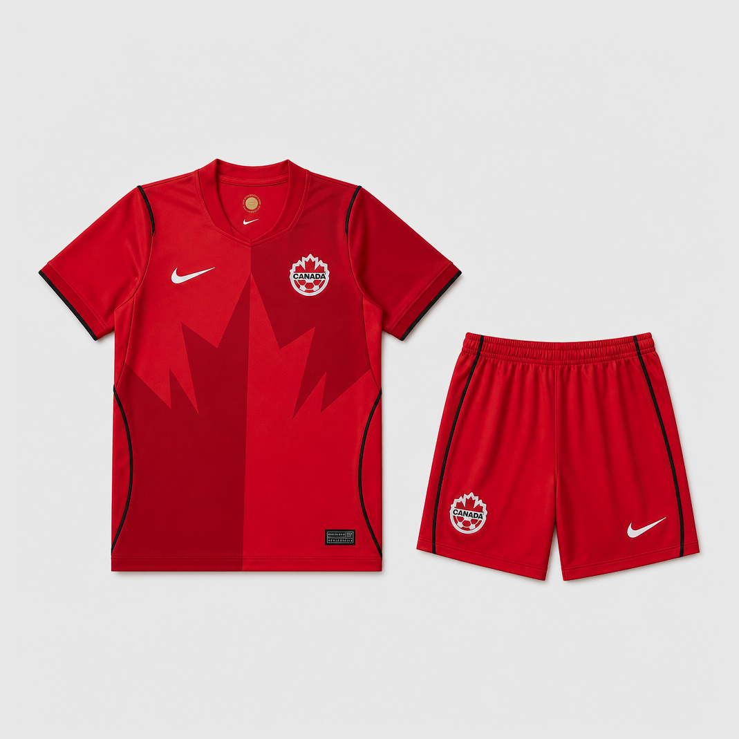 Home 26/27 Kids Shirt Kit - Front