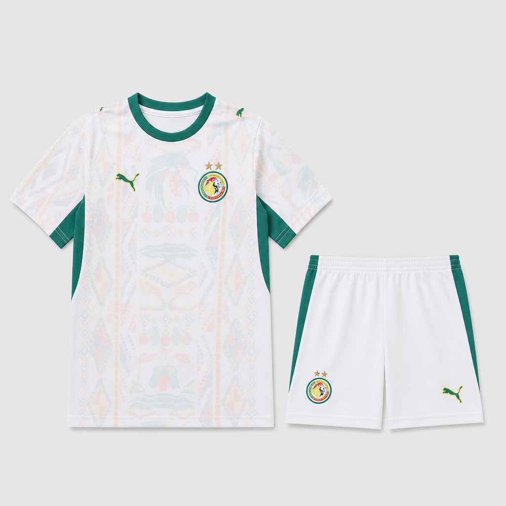 Home 26/27 Kids Shirt Kit - Front