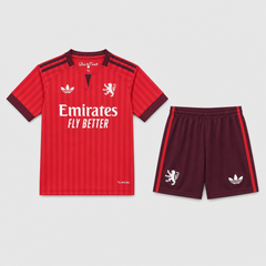 Away 26/27 Kids Shirt Kit - Front