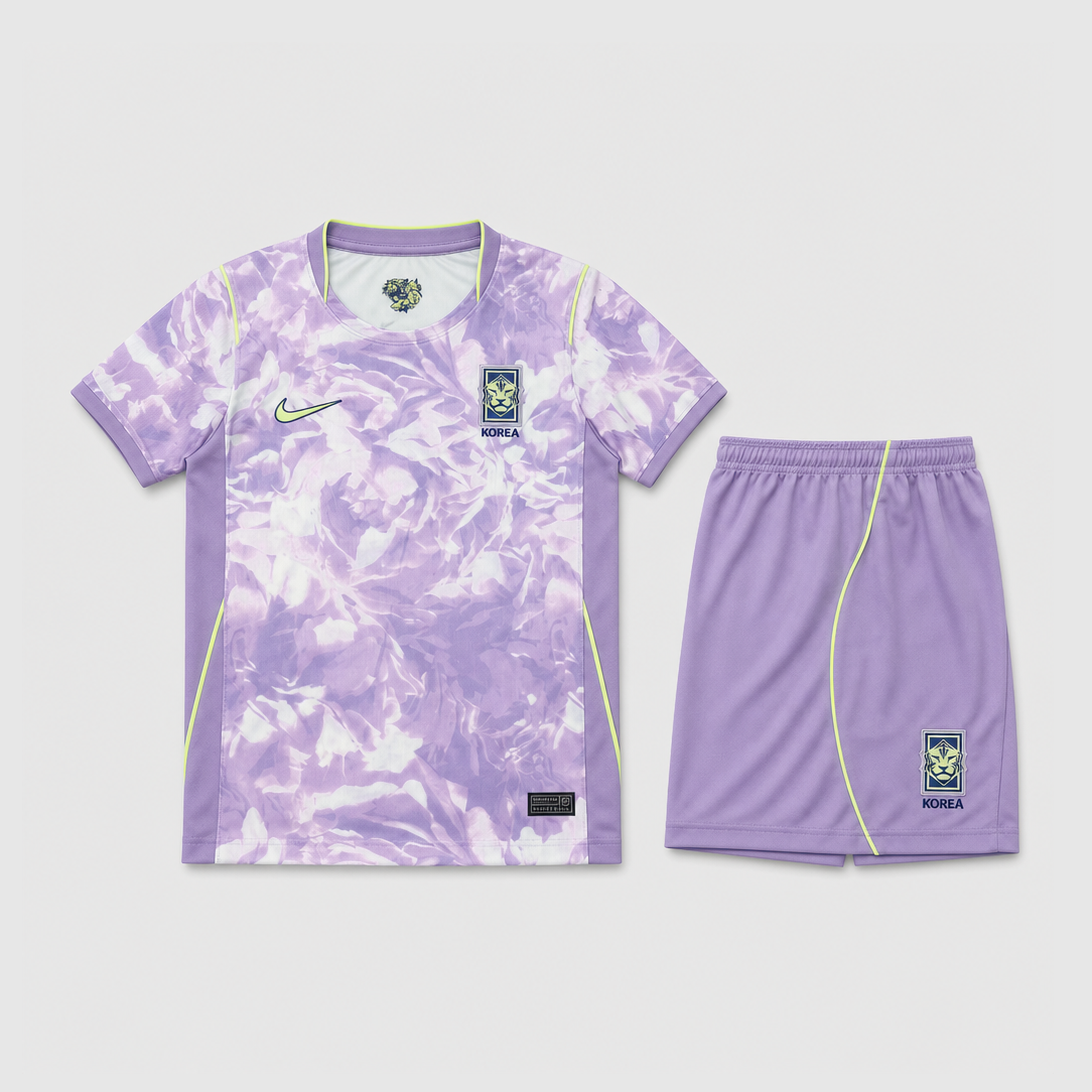 Away 26/27 Kids Shirt Kit - Front