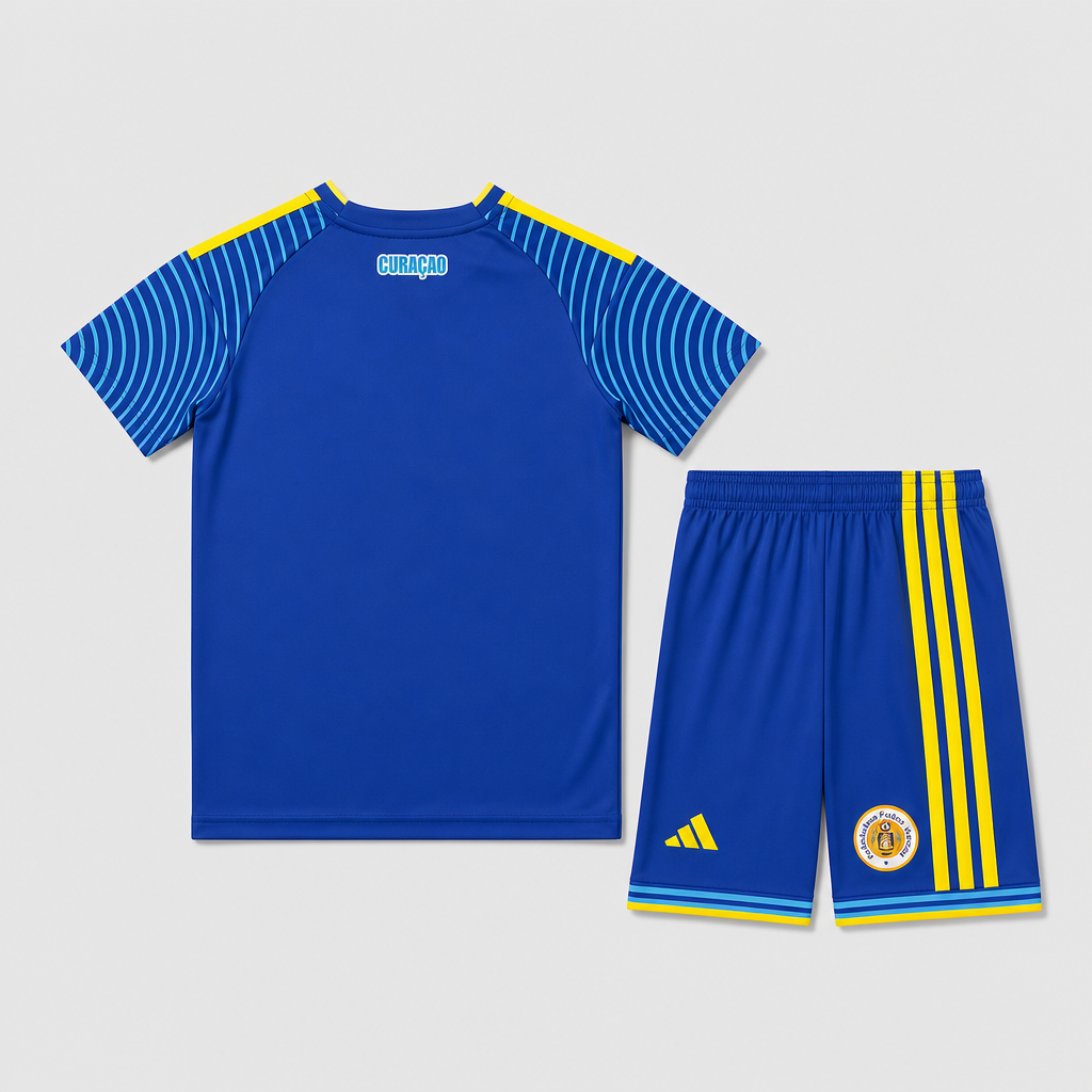 Home 26/27 Kids Shirt Kit - Back