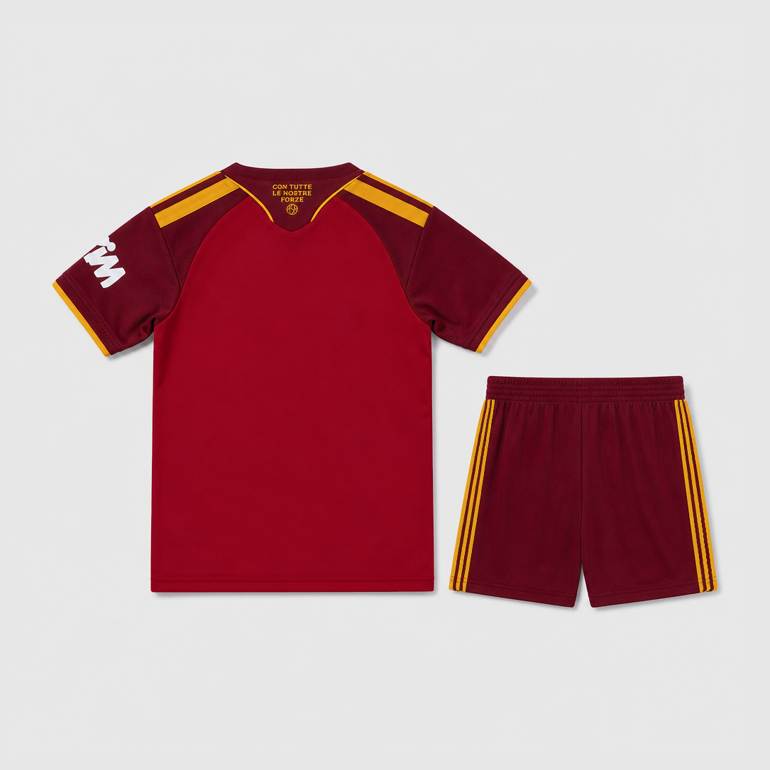 Home 26/27 Kids Shirt Kit - Back