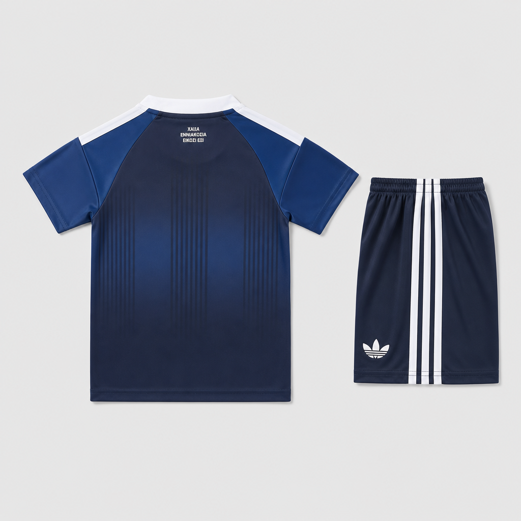Away 26/27 Kids Shirt Kit - Back