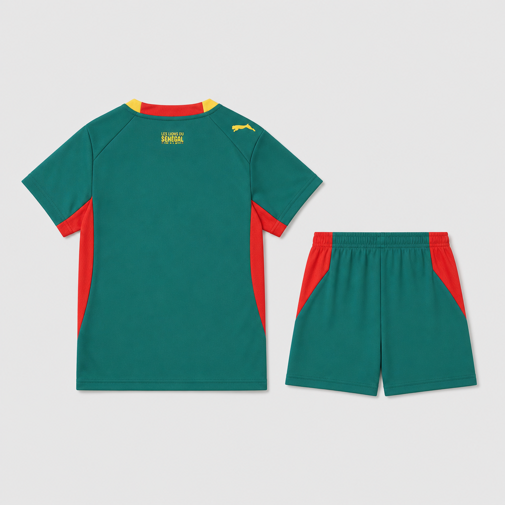 Away 26/27 Kids Shirt Kit - Back