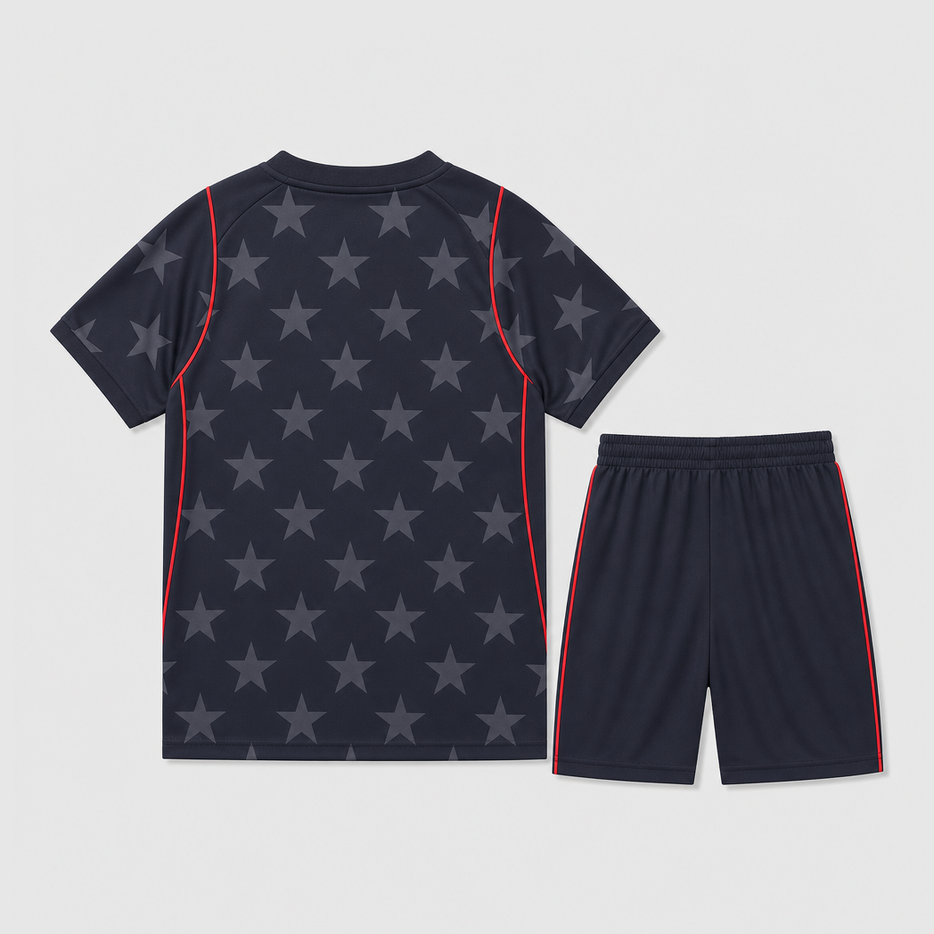Away 26/27 Kids Shirt Kit - Back