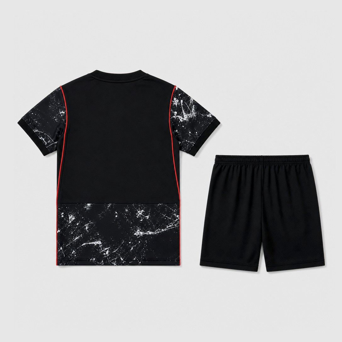 Away 26/27 Kids Shirt Kit - Back