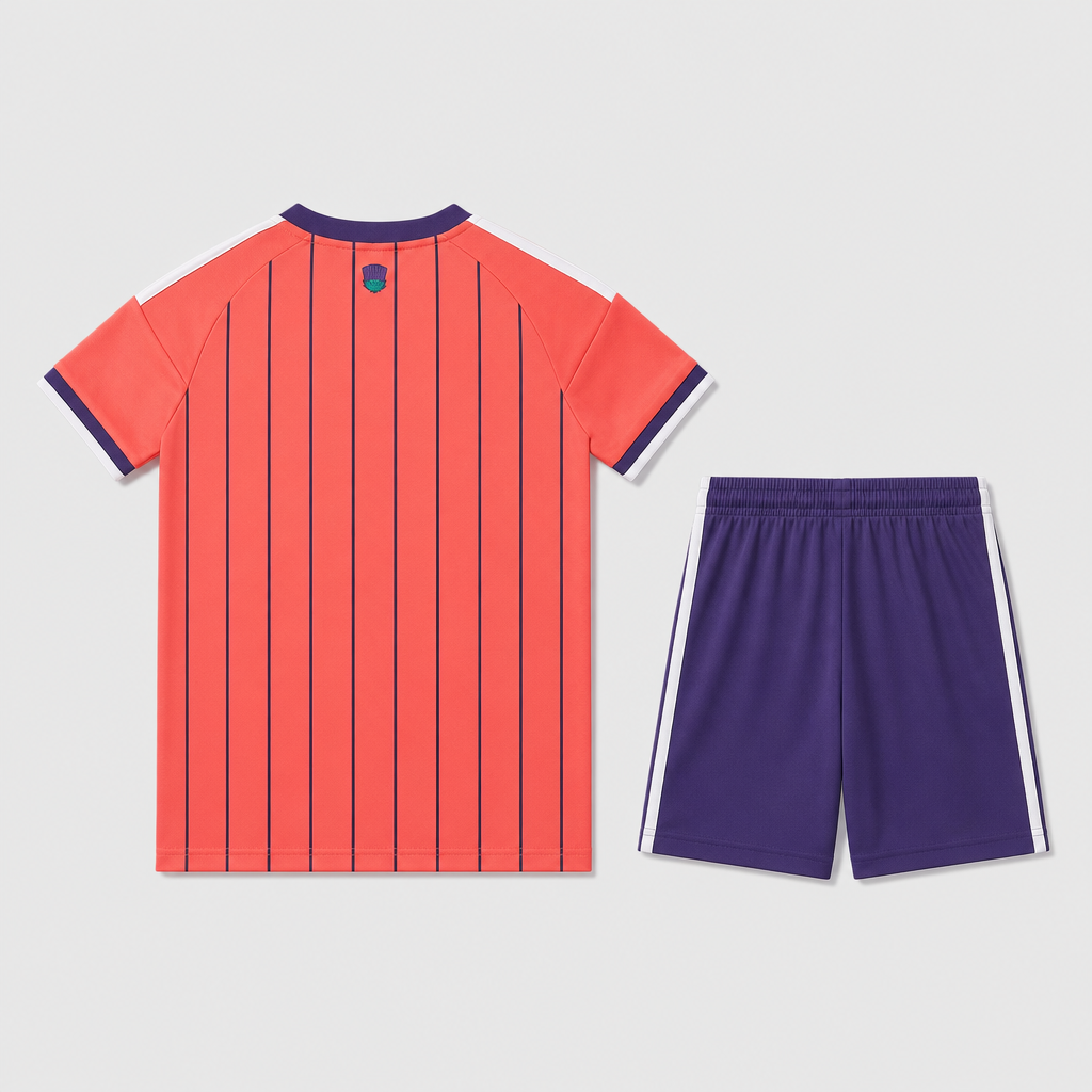 Away 26/27 Kids Shirt Kit - Back