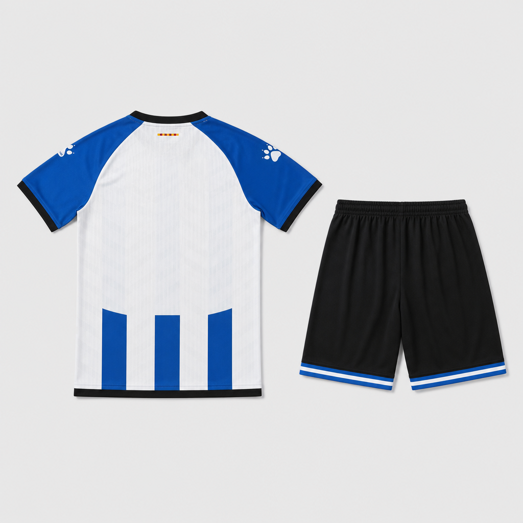 Home 26/27 Kids Shirt Kit - Back