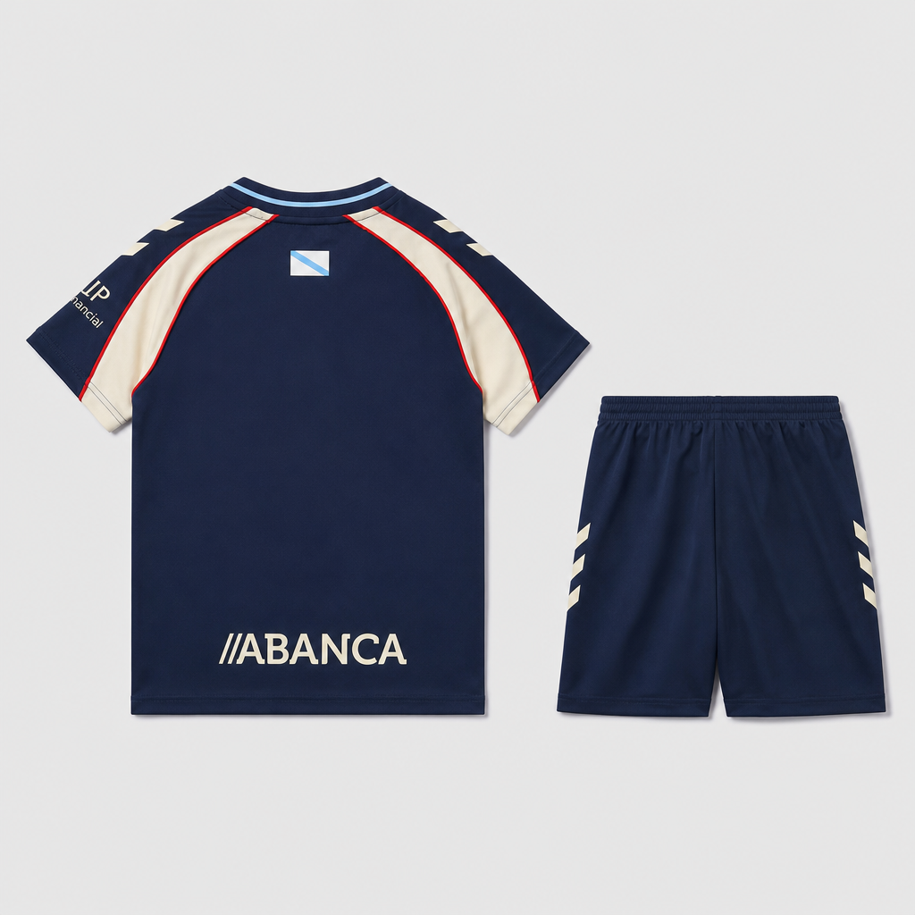 Away 26/27 Kids Shirt Kit - Back