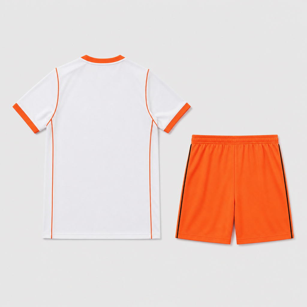 Away 26/27 Kids Shirt Kit - Back