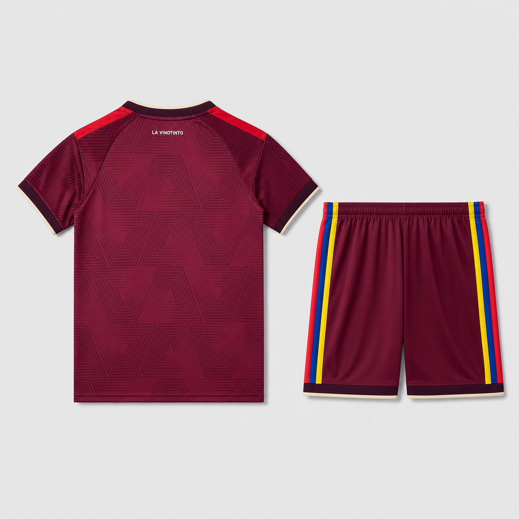 Home 26/27 Kids Shirt Kit - Back