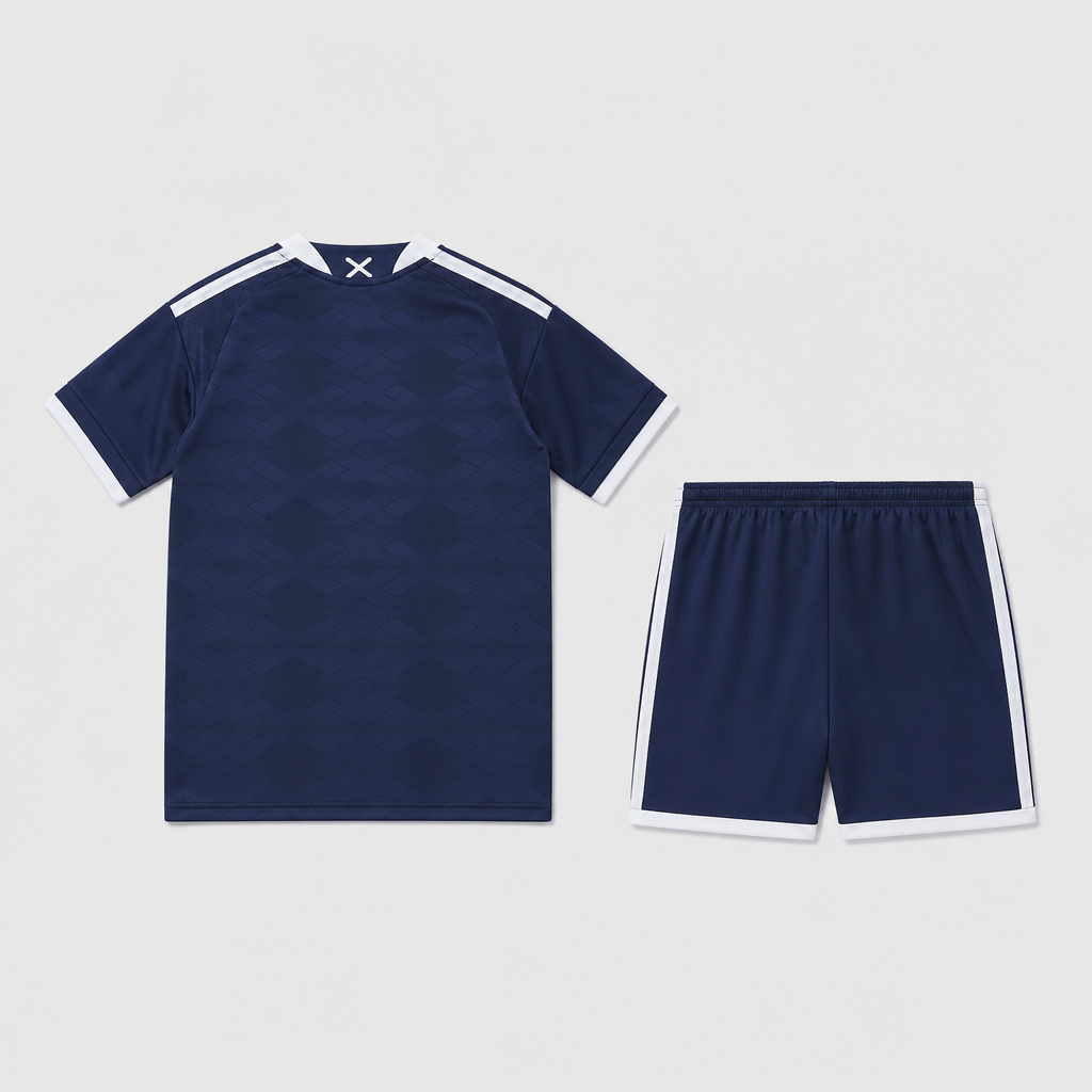 Home 26/27 Kids Shirt Kit - Back