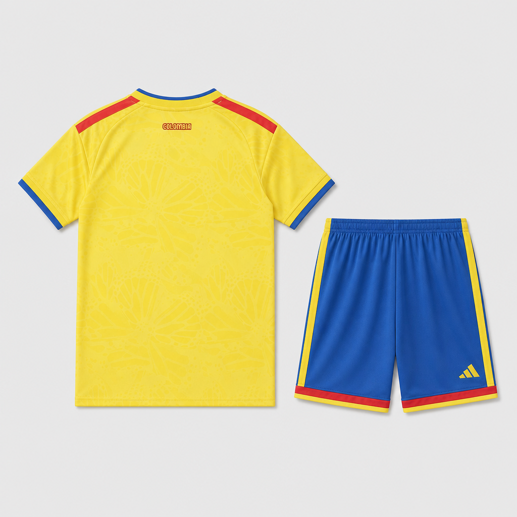 Home 26/27 Kids Shirt Kit - Back