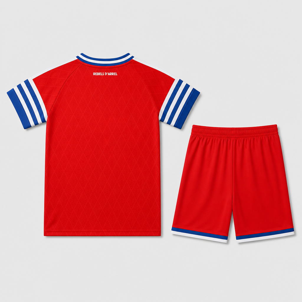 Away 26/27 Kids Shirt Kit - Back