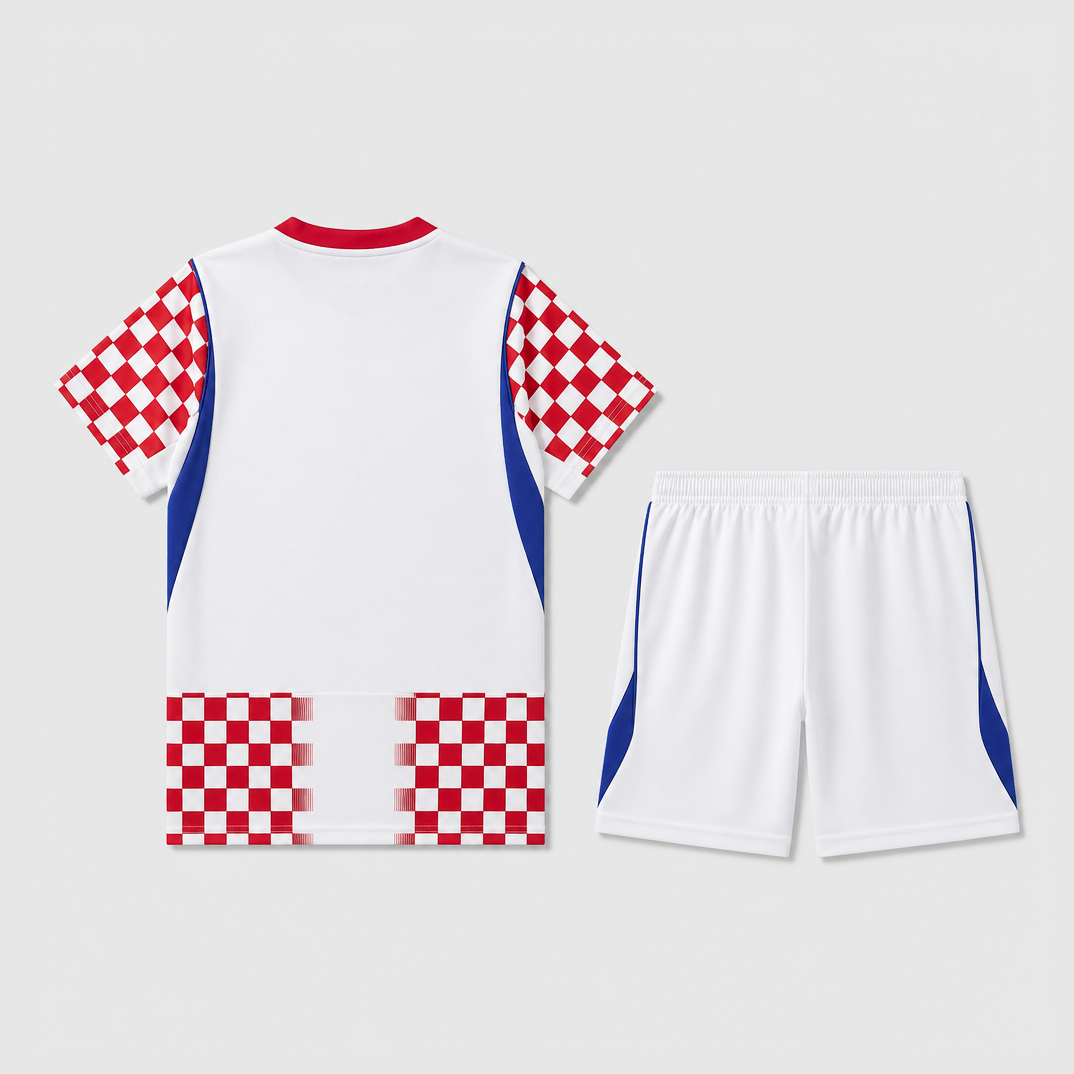 Home 26/27 Kids Shirt Kit - Back