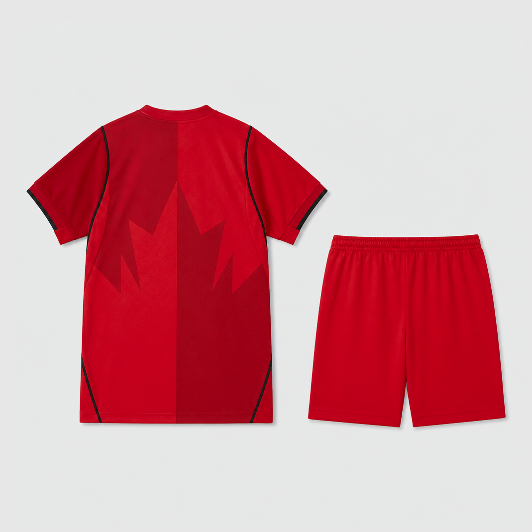 Home 26/27 Kids Shirt Kit - Back