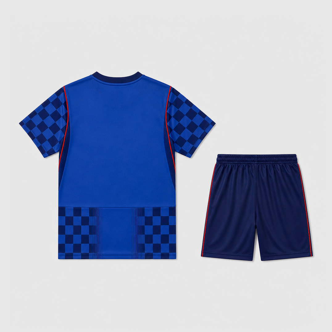 Away 26/27 Kids Shirt Kit - Back