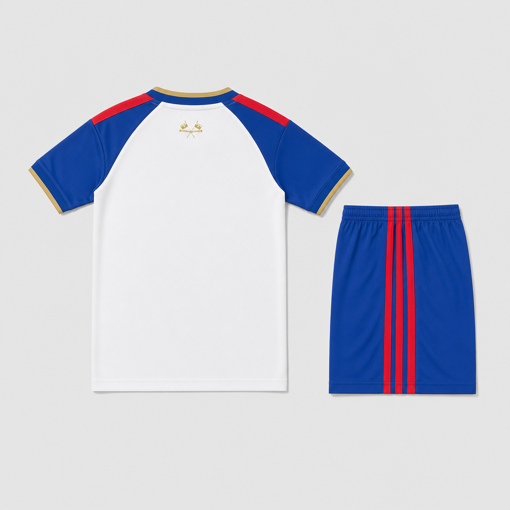 Home 26/27 Kids Shirt Kit - Back