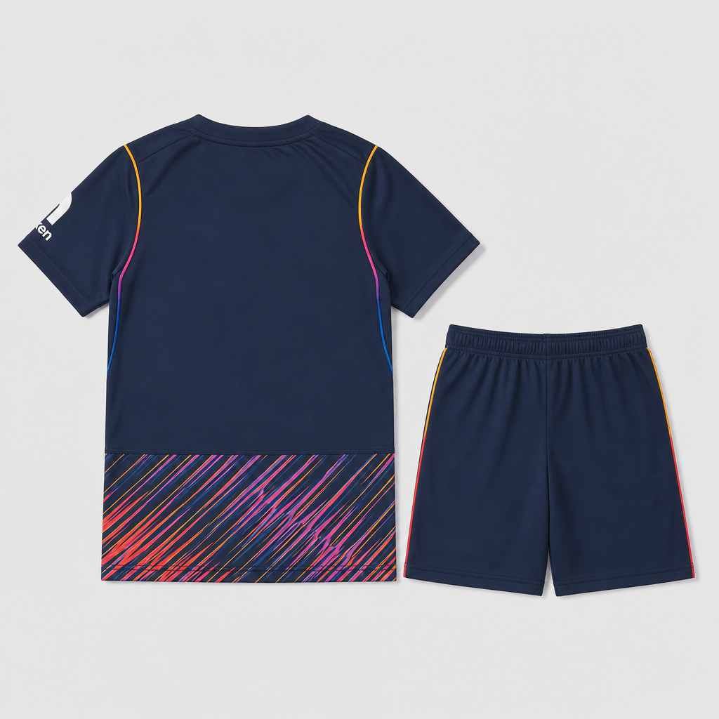 Away 26/27 Kids Shirt Kit - Back