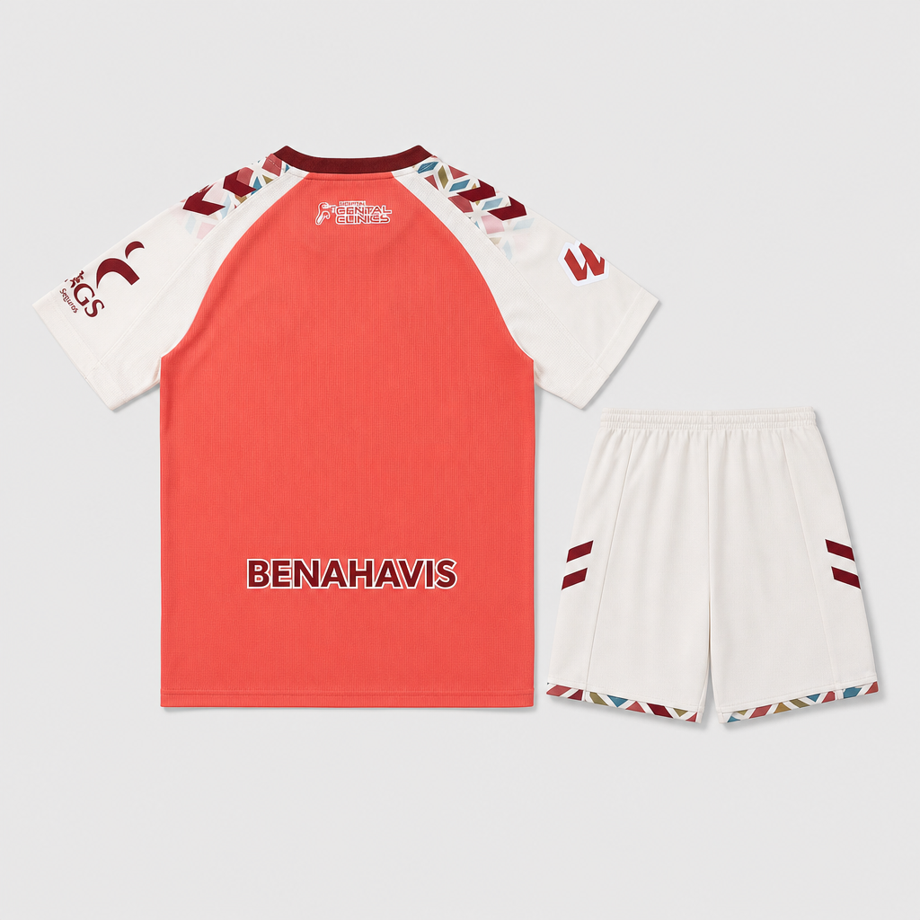 Away 26/27 Kids Shirt Kit - Back