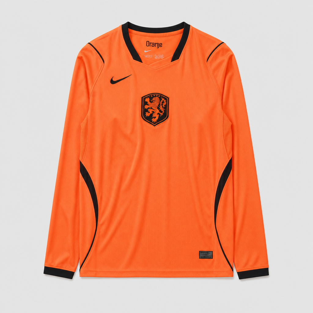 Home 26/27 Men's Long Sleeve Shirt - Front