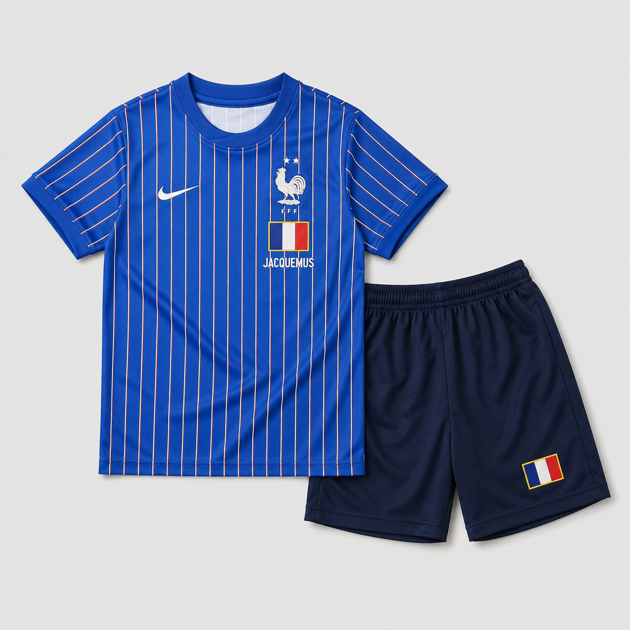 Pre-Match 26/27 Kids Shirt Kit - Front