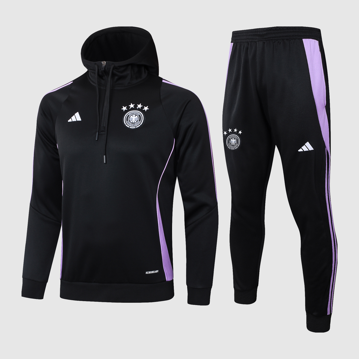 Hooded 24/25 Tracksuit Kit - Front