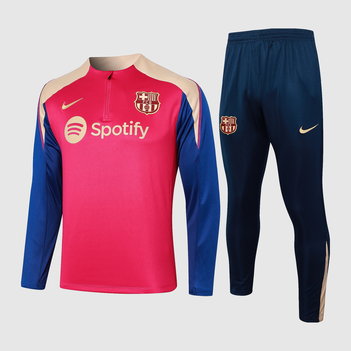 Half-Zip 24/25 Tracksuit Kit - Front