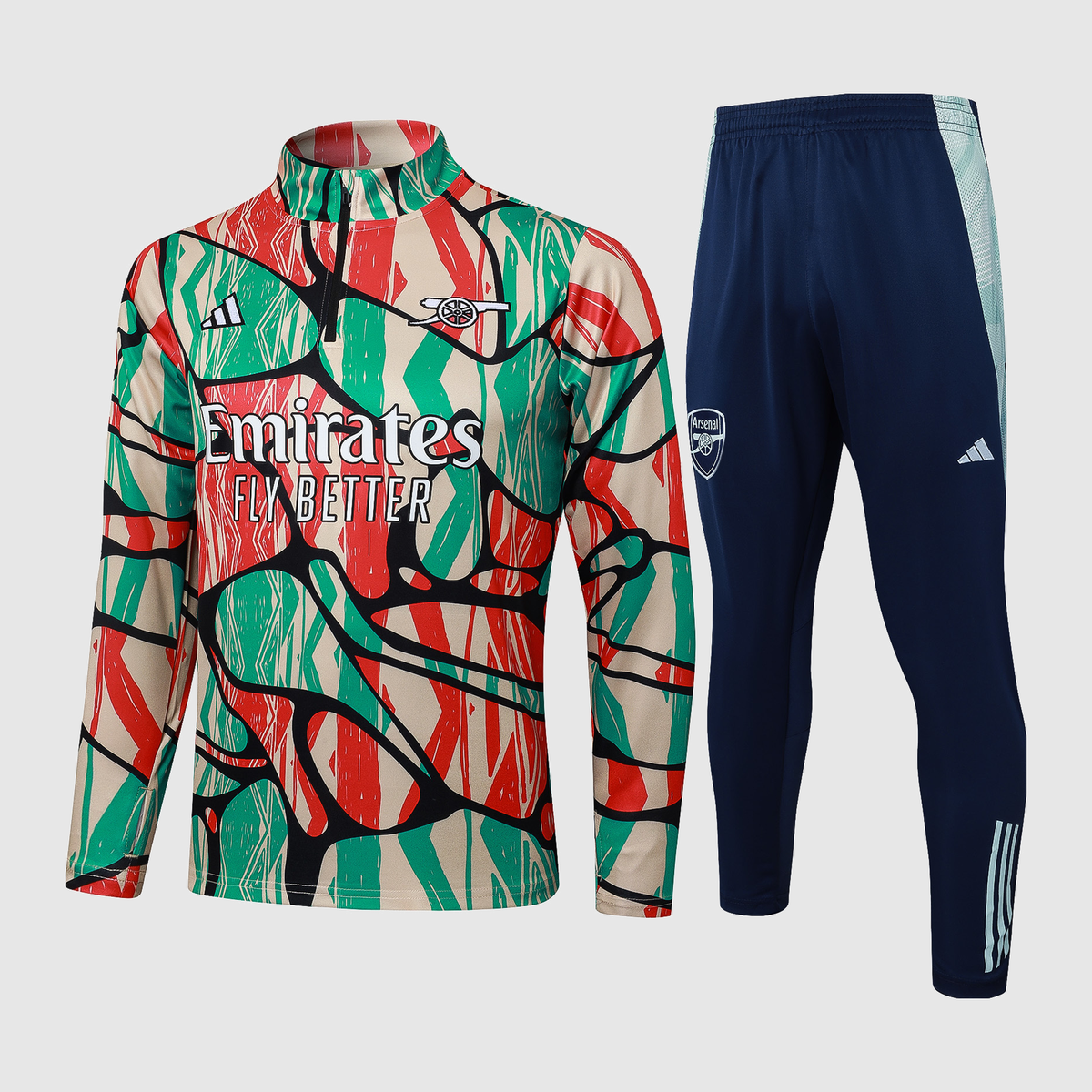 Half-Zip 24/25 Tracksuit Kit - Front