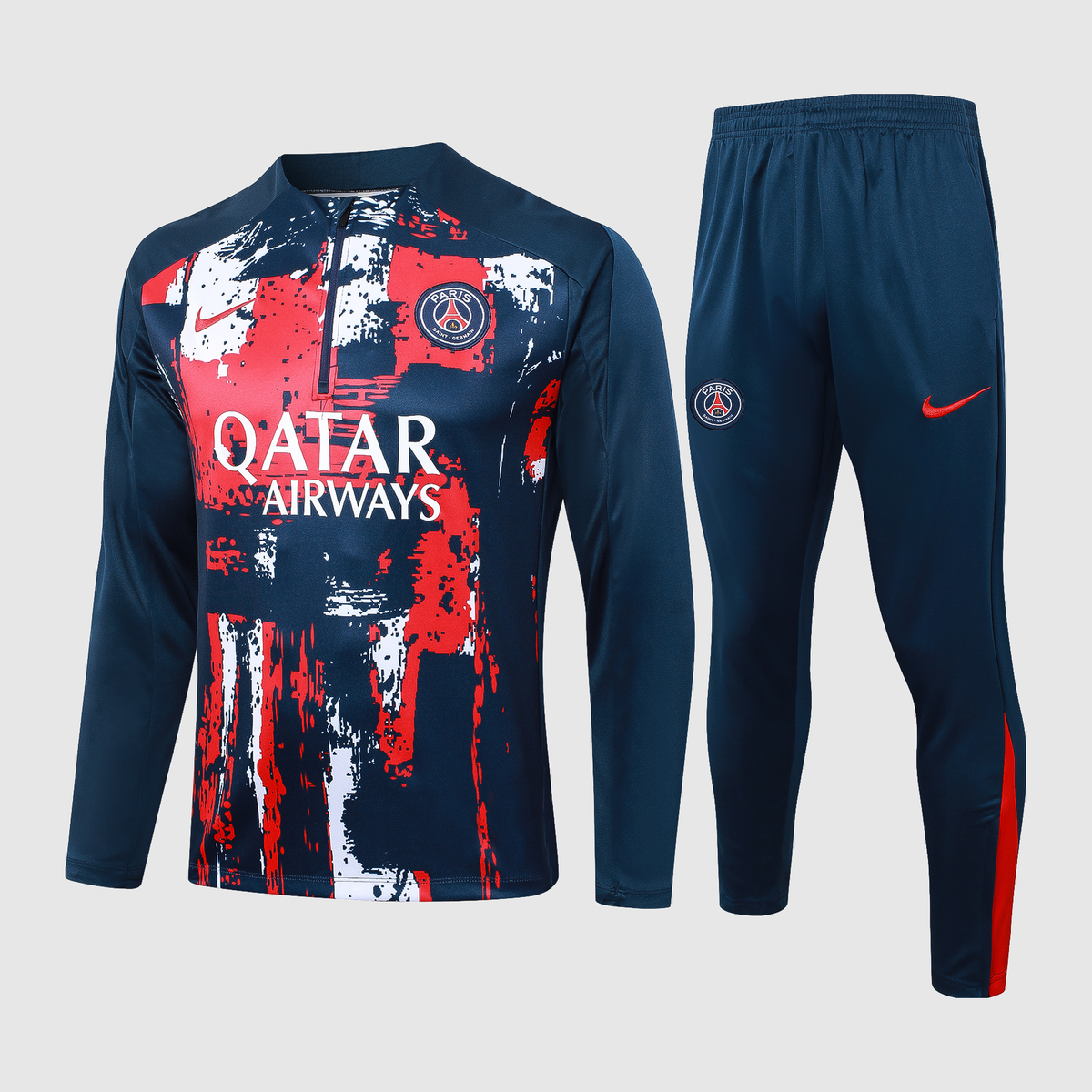 Half-Zip 24/25 Tracksuit Kit - Front
