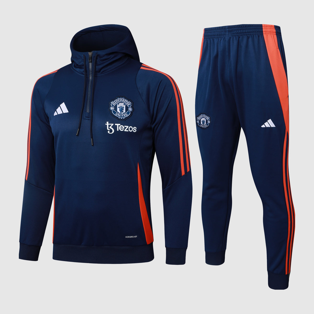 Hooded 24/25 Tracksuit Kit - Front
