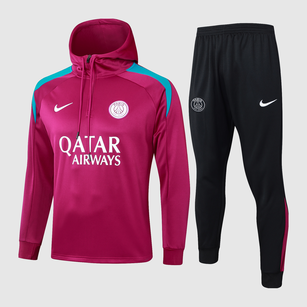 Hooded 24/25 Tracksuit Kit - Front